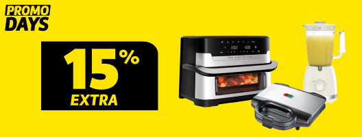 Promo Days | 15% Desconto Extra em Toda Marca Moulinex. 17 a 19 abril de 2026.