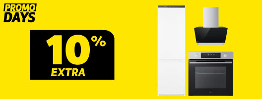 10% Desconto Extra em Encastre LG. Válido de 17 a 20 abril de 2026.