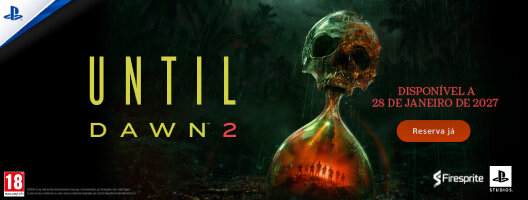 Pré-Venda Until Dawn 2 PS5. Reserva Já. Disponível a 28 de janeiro de 2027