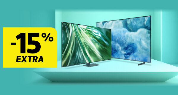 15% Desconto Extra QLED 4K e NEO QLED 4K Samsung
