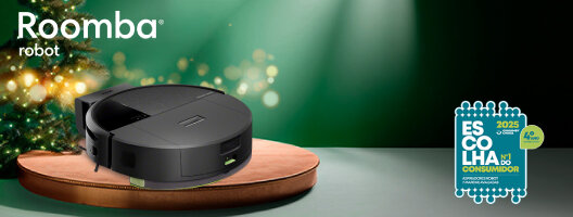 Roomba 205 Combo DustCompactor sem base e sem saco. Válido de 02 a 08 dezembro de 2025.