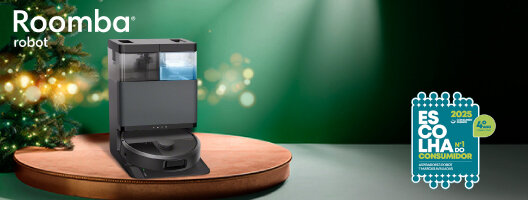 Roomba Plus 505 Combo Aproveita melhor as tuas festas com um chão sempre limpo. Válido de 09 a 15 dezembro de 2025. Roomba Plus 505 Combo Aproveita melhor as tuas festas com um chão sempre limpo. Válido de 09 a 15 dezembro de 2025.