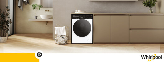 15% Desconto em Eletrodomésticos Whirlpool. Válido de 13 a 22 janeiro de 2026.