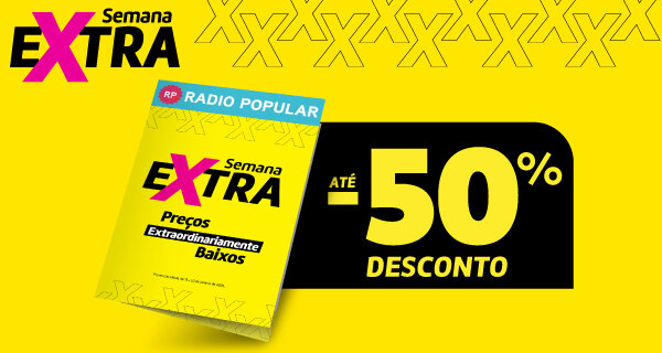 Nofo Folheto - Semana Extra - Até 50% Desconto. Válido de 18 a 25 fevereiro de 2026. Nofo Folheto - Semana Extra - Até 50% Desconto. Válido de 18 a 25 fevereiro de 2026.