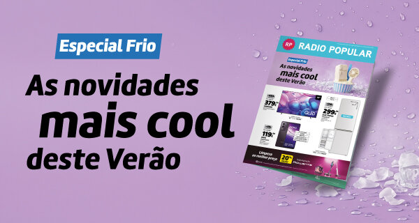 Especial Frio. As novidades mais cool deste Verão. 15 a 29 de julho de 2026. Especial Frio. As novidades mais cool deste Verão. 15 a 29 de julho de 2026.