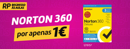 Norton 360 por apenas 1€ Na compra de qualquer portátil ou desktop. Norton 360 por apenas 1€ Na compra de qualquer portátil ou desktop.