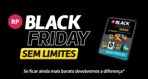 Já começou. Novo Folheto. Black Friday sem limites. Válido de 04 a 10 novembro de 2025. Já começou. Novo Folheto. Black Friday sem limites. Válido de 04 a 10 novembro de 2025.