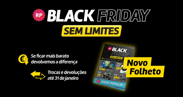 Black Friday sem limites. Novo folheto. Válido de 11 a 17 novembro de 2025.