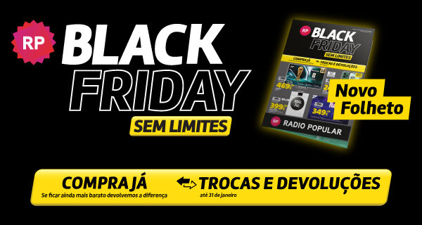 Black Friday sem limites. Novo Folheto. Válido de 18 a 24 novembro de 2025.