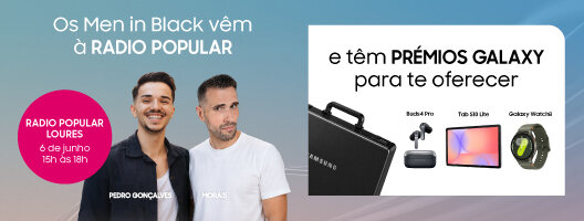 Habilita-te a ganhar PRÉMIOS GALAXY com os Men in Black no RP Loures. Habilita-te a ganhar PRÉMIOS GALAXY com os Men in Black no RP Loures.