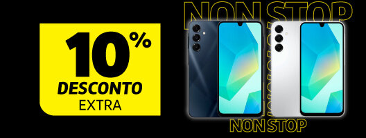 10% Desconto Extra em Smartphones Samsung Galaxy Weekend. Válido de 12 a 15 fevereiro de 2026.
