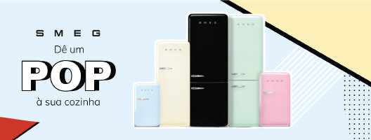 20% Desconto Extra em Frio Smeg. Válido de 21 a 26 abril de 2026.