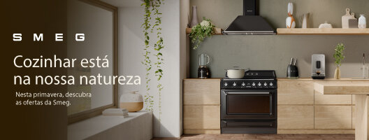 Até 20% Desconto Extra. Utiliza o código: SMEG15 | SMEG 20. Válido de 24 a 29 março de 2026.