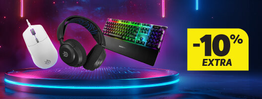10% Desconto Extra em SteelSeries. Válido de 25 maio a 01 junho de 2026.