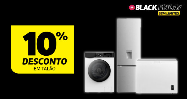 10% em talão em Arcas, Combinados e Máquinas Lavar Roupa Electronia e Princesse. Válido de 08 a 09 novembro de 2025.