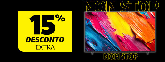 15% Desconto Extra em Televisões LG. Utiliza o código: RP15. Válido de 06 a 09 fevereiro de 2026.