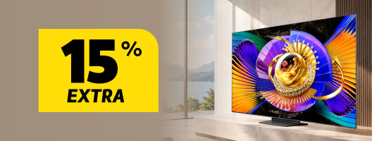 15% Desconto Extra em Televisões TCL. Válido de 23 a 26 junho de 2026. 15% Desconto Extra em Televisões TCL. Válido de 23 a 26 junho de 2026.