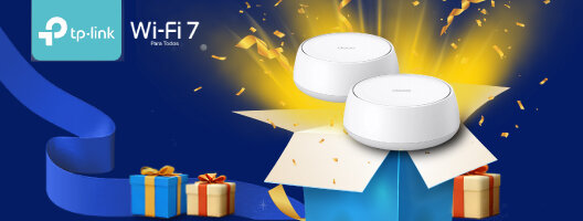 Sistema Mesh Wi-Fi7 até 3.6 Gbps - Deco BE25 (2-pack). Válido de 21 novembro a 31 dezembro de 2025.