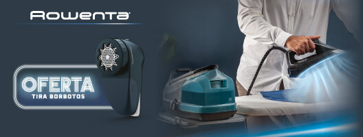 Oferta Tira Borbotos na compra de um Sistema de Engomar. Válido de 15 janeiro a 15 março de 2026.
