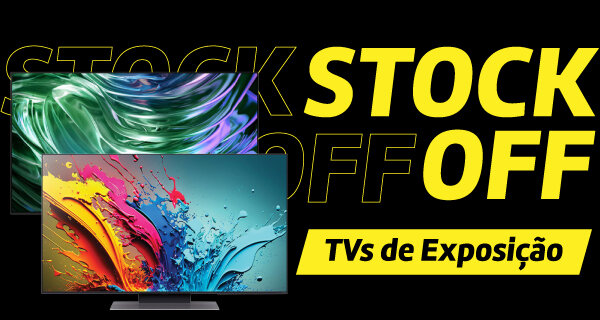 Stock Off Tv's de Exposição. Aproveita os melhores preços. Válido 01 a 31 outubro de 2025