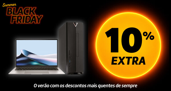 Summer Black Friday. 10% Desconto Extra em Portáteis e Computadores. Utiliza o código: OPORT10 | Exclusivo Loja Online. Summer Black Friday. 10% Desconto Extra em Portáteis e Computadores. Utiliza o código: OPORT10 | Exclusivo Loja Online.