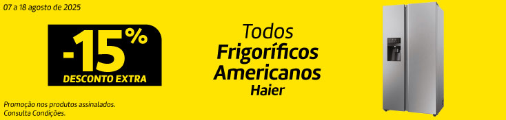15% Desconto Extra Americanos - 07 a 18 agosto