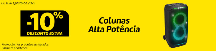 10% Extra Colunas Alta Potencia - 08 a 26 agosto
