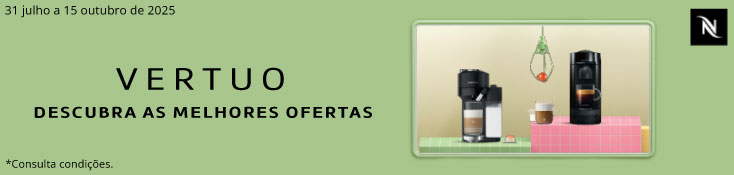 Nespresso Vertuo Line - 15 julho a 15 outubro