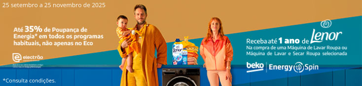 Beko - Oferta Lenor - 25 setembro a 25 novembro