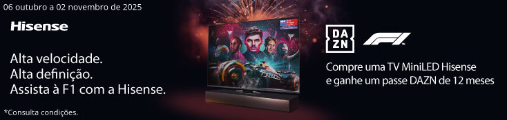 Hisense Mini Led - 06 outubro a 02 novembro
