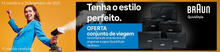  QuickStyle da Braun -  Oferta Conjunto de Viagem