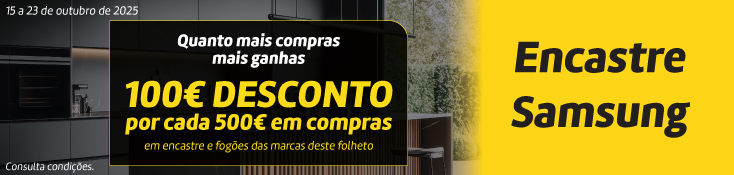 Patamares Encastre - Samsung - 15 a 23 outubro