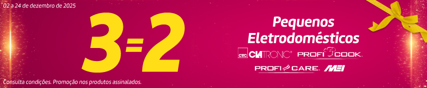 L3P2 - 02 a 24 dezembro - Clatronic, Proficook, Proficare e Mei L3P2 - 02 a 24 dezembro - Clatronic, Proficook, Proficare e Mei