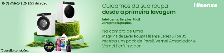 Hisense - Oferta Persil - 16 marco a 26 abril