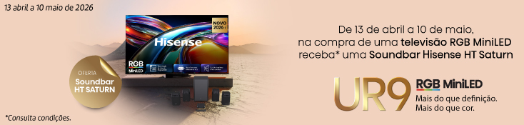 Oferta SoundBoard HT Saturn Hisense - 13 abr a 10 mai