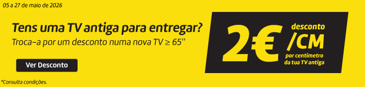 Retoma TVs- 05 a 27 maio - 2€