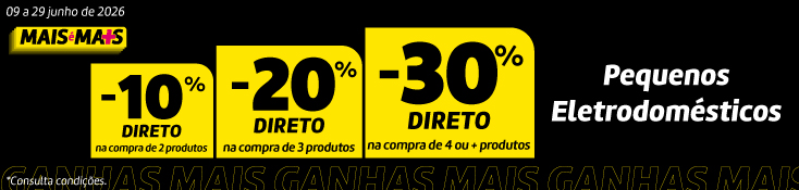 Pequenos Eletrodomesticos Conjuntos - 09 a 29 junho 02 Pequenos Eletrodomesticos Conjuntos - 09 a 29 junho 02