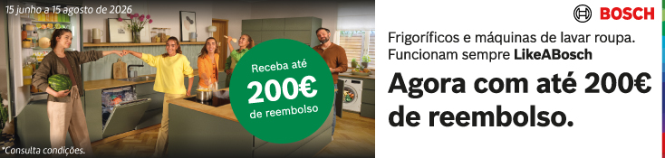 Reembolso Bosch - 15 jun a 15 agosto - 100€