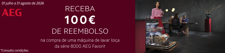 Reembolso AEG - Maquinas Lavar Louca - 01 julho a 31 agosto Reembolso AEG - Maquinas Lavar Louca - 01 julho a 31 agosto