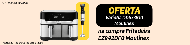 Fritadeiras Moulinex - 1340056 + 1334178 Fritadeiras Moulinex - 1340056 + 1334178