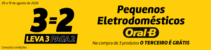 Leva 3 Paga 2 Pequenos - Oral-B - 05 a 19 agos Leva 3 Paga 2 Pequenos - Oral-B - 05 a 19 agos