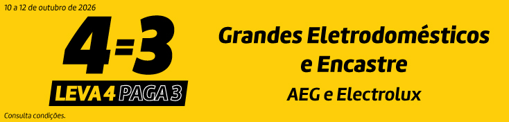 L4P3 Grandes Eletrodomésticos AEG Eletrolux- 10 a 12 out L4P3 Grandes Eletrodomésticos AEG Eletrolux- 10 a 12 out