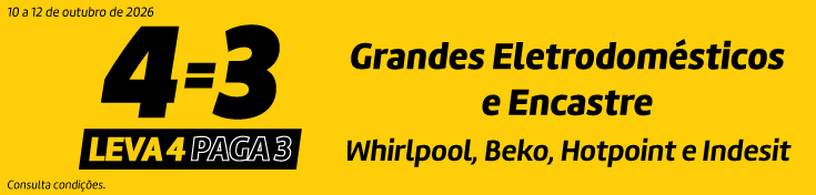 L4P3 Pequenos Eletrodomésticos Whilpool beko hotpoint e indesit- 10 a 12 out L4P3 Pequenos Eletrodomésticos Whilpool beko hotpoint e indesit- 10 a 12 out