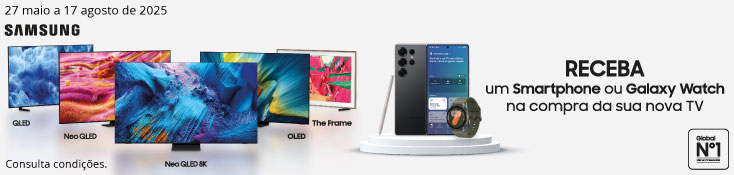 Novas Tvs Samsun - 27 maio a 17 agosto - Galaxy A36 5G 128GB