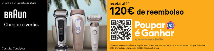 Verão Braun - 01 julho a 31 agosto