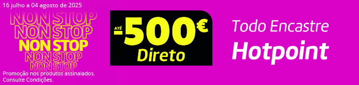 Patamares Encastre - HOTPOINT - 16 jul a 04 ago