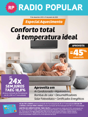 Especial Aquecimento. Conforto total à temperatura ideal