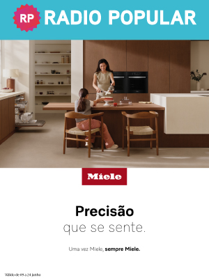 Especial Miele. Precisão que se sente. Uma vez Miele, sempre Miele.