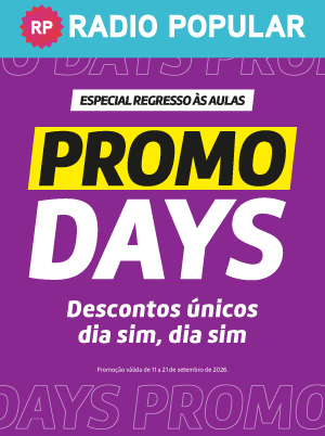 Especial Regresso às Aulas. Promo Days. Descontos únicos dia sim, dia sim. 11 a 21 de setembro de 2026.