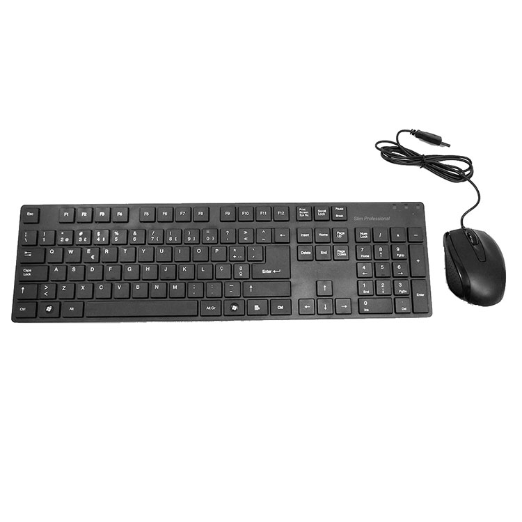KIT TECLADO + RATO USB TG8116 PRETO 